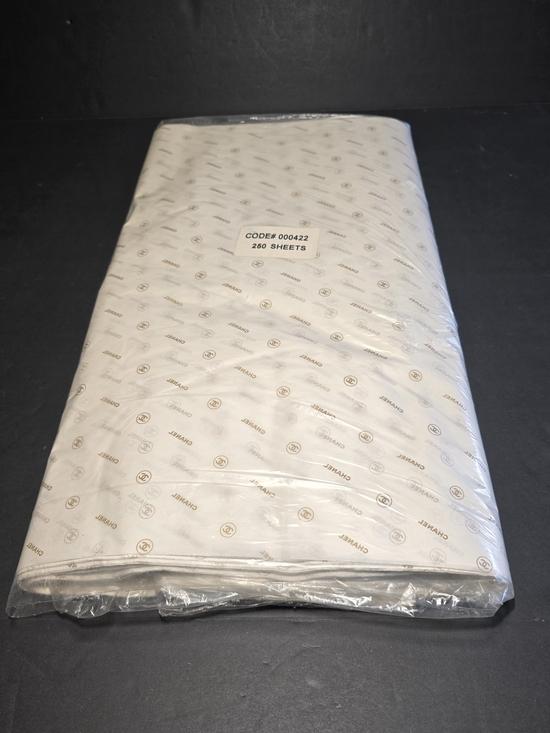 CHANEL Other - CHANEL White Bedding Sheets with Gold Logo Print